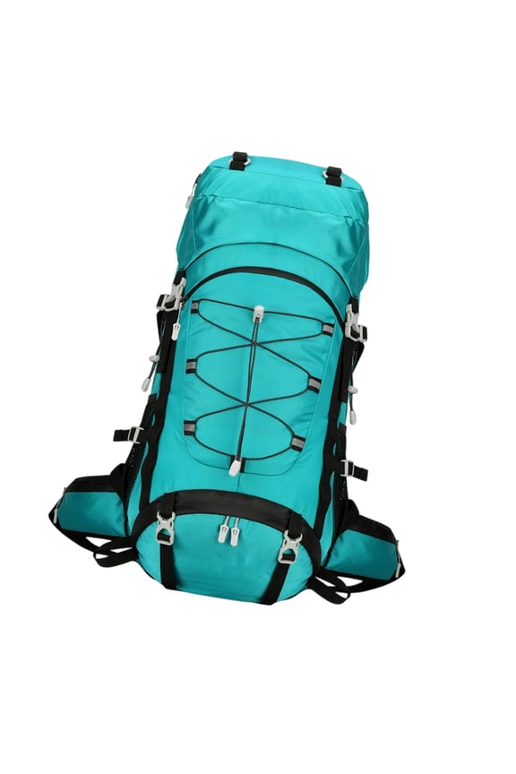 Heavy Duty 60L Trekking Backpack Ergonomic Adjustable Shoulder Strap Hiking Backpack Multiple Compartment For Camping