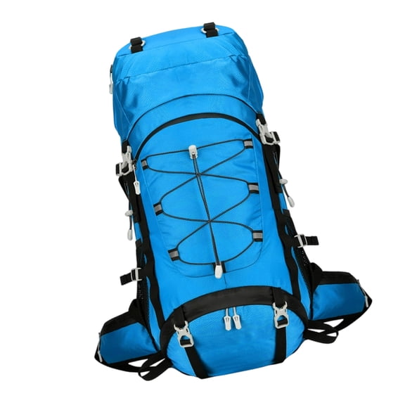 Heavy Duty 60L Trekking Backpack Ergonomic Adjustable Shoulder Strap Hiking Backpack Multiple Compartment For Camping