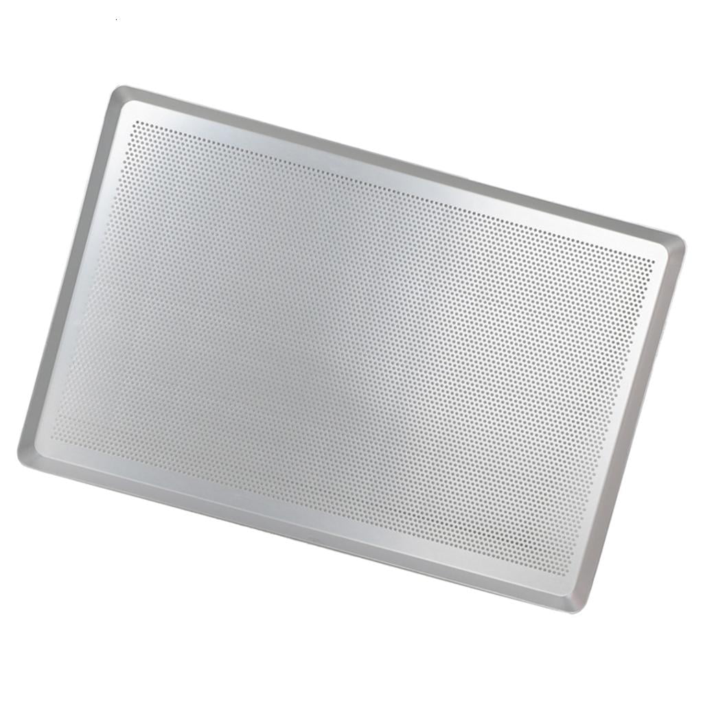 Heavy Duty 60x40cm Aluminum Alloy Cookie Sheet Commercial Baking Pan for Home