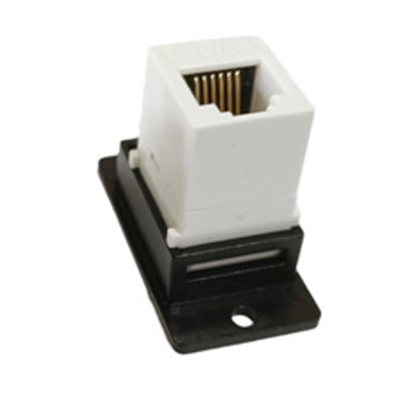 Heavy Duty 6P6C Phone Jacks With φ24mm Cutout For Secure Equipment Panel Installation
