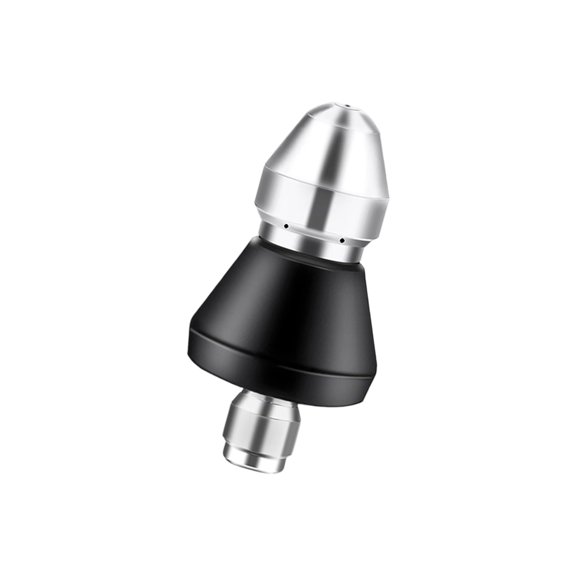 Heavy Duty 7 Jeting Rotating Drain Cleaner Nozzle 1/4 Inch Connection 5000PSI Pressure For Clogged Pipes And Sewer Lines