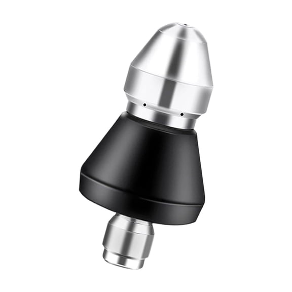 Heavy Duty 7 Jeting Rotating Drain Cleaner Nozzle 1/4 Inch Connection 5000PSI Pressure For Clogged Pipes And Sewer Lines