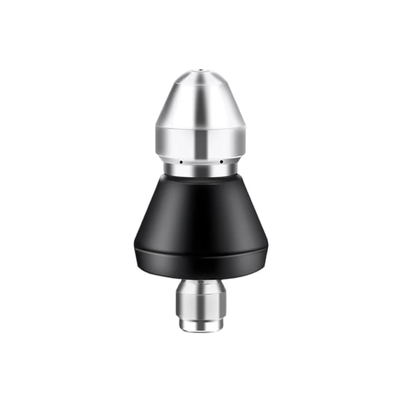 Heavy Duty 7 Jeting Rotating Drain Cleaner Nozzle 1/4 Inch Connection 5000PSI Pressure For Clogged Pipes And Sewer Lines