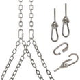 thumbnail image 1 of Heavy Duty 700 Lb Stainless Steel Porch Swing Hanging Chain Kit (8 Foot Ceiling), 1 of 3