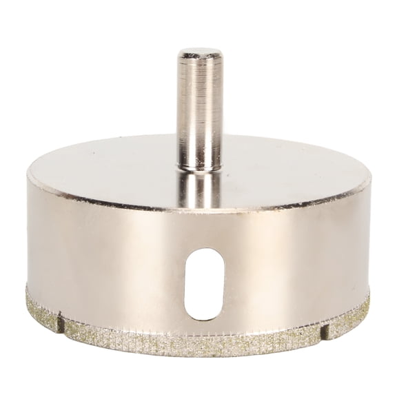 Heavy Duty 75mm / 3 inches Diamond Hole Saw Drill Bit Core Drill Nickel Plated Hole Opener for Ceramic Tile Porcelain Slate Marble Glass Fibre Construction Drilling