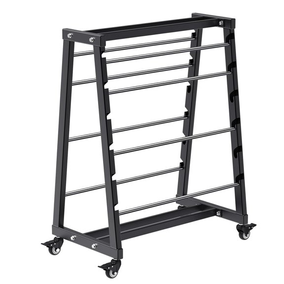 Heavy-Duty 8-Rod Wire Spool Rack, 400lb Capacity Cable Caddy & Dispenser with Locking Wheels for Electrical, Industrial and Retail Use, Adjustable Mobile Wire Holder Organizer