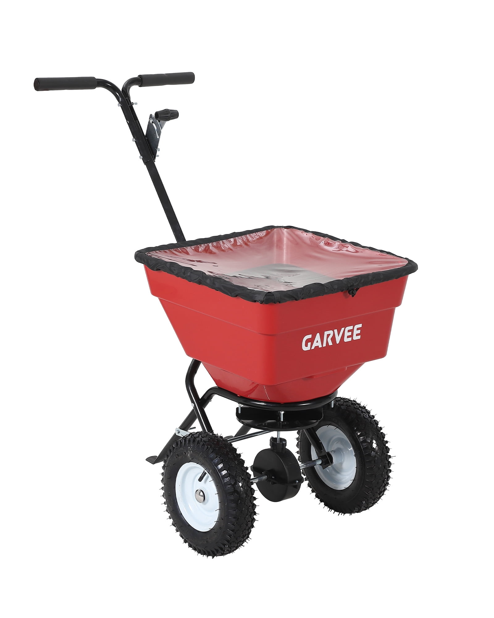 Spreading Machine Wheel Heavy Duty 80L Push Broadcast Spreader – 12FT Spreading Width, 13 ...