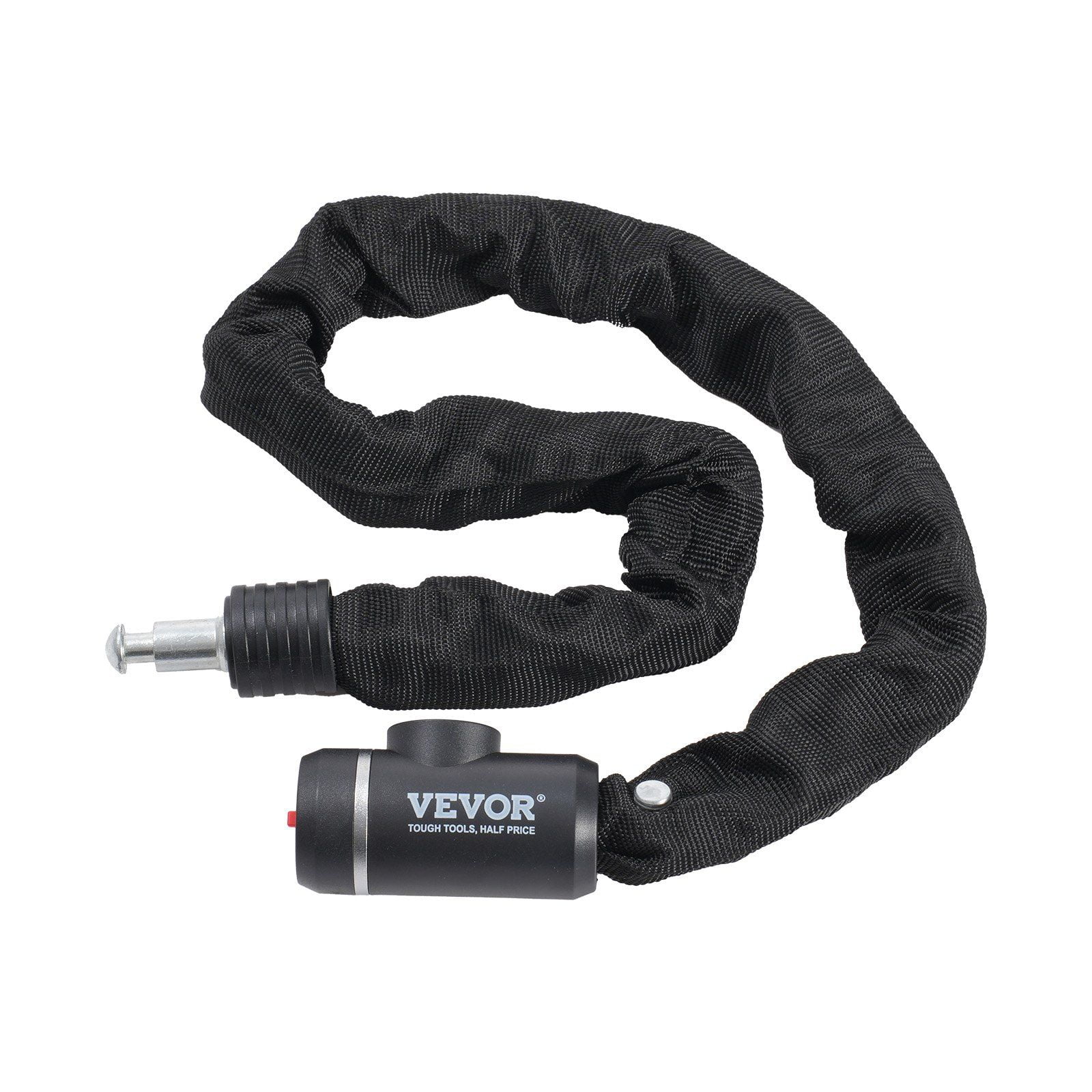 Heavy Duty 8mm Bike Chain Lock 2.79 Ft Anti Theft Combination and Key Security for Bicycle Motorcycle Scooter Door Fence Gate