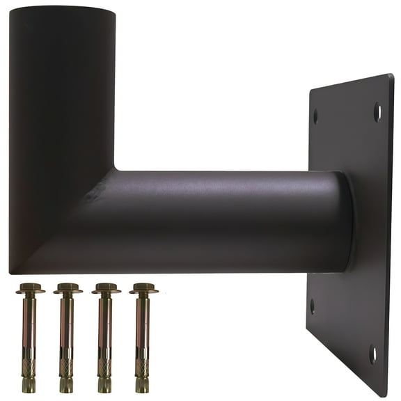 Heavy Duty 90-Degree Wall Mount Bracket for LED Lights, L-Shaped Design for Parking Lot Lights, Flood Lights, and Shoebox Lights