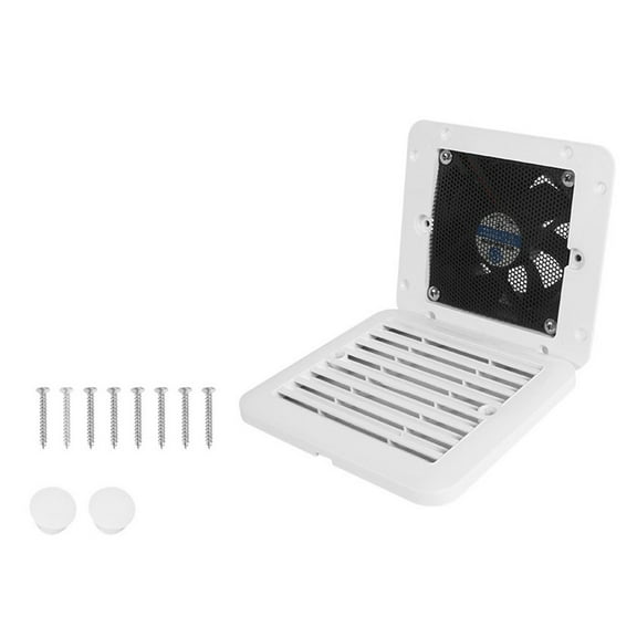 Heavy Duty ABS Marine Ventilation Fan 4500RPM 3.3m³/Min Airflows For Boat Yacht Caravans Enclosed Space Venting Solution