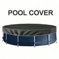 thumbnail image 1 of Heavy Duty Above Ground Round Pool Cover - Perfect For Above Ground Pools, Storage Tank Covers With Pool Cover Accessories, Trampolines, Etc., 1 of 10