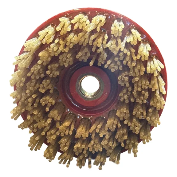 Heavy Duty Abrasive Brush Wheel Grit-600