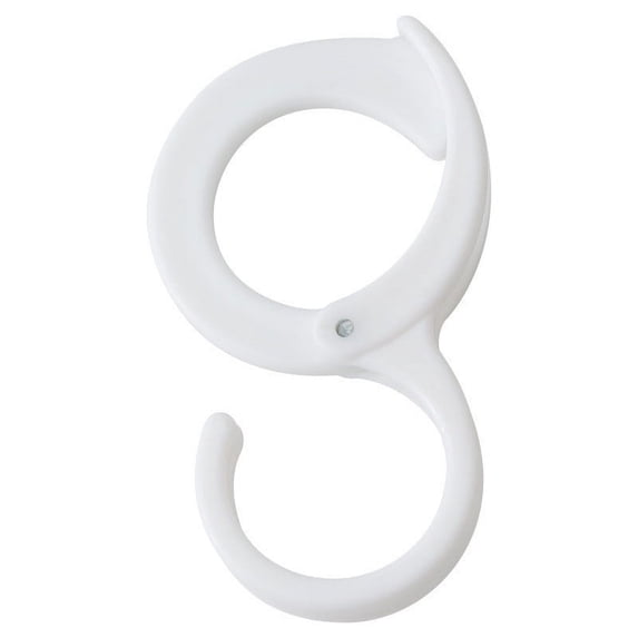Heavy Duty Adhesive Hooks – Strong Load-Bearing Plastic Hanging Organizer for Kitchen, Bathroom, Outdoors, and Travel - No Punch, Non-Marking, Reusable, Versatile Household Storage Solution(White)