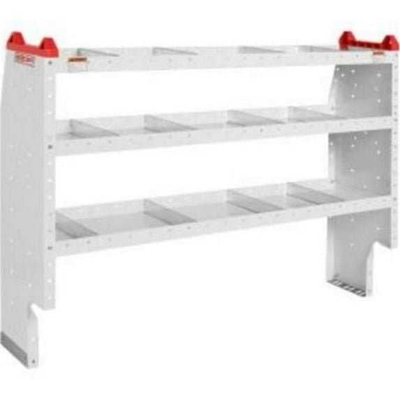 Heavy Duty Adjustable 3 Shelf Unit, 60 x 44 x 16 in.