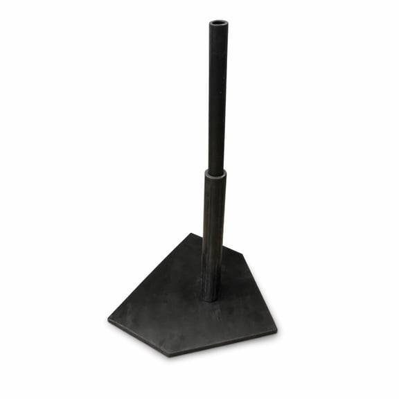 Heavy Duty Adjustable Batting Tee for Baseball, Softball, and Tee Ball - Industrial Strength, All-Weather Rubber, 20 to 32 Inches Height Adjustable