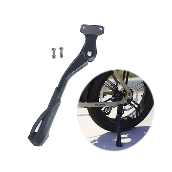 Heavy Duty Adjustable Bike Kickstand for 20”-24” Bikes, 10.5”-12.5” Adjustable Length, 1.75” Bolt Pattern Rear Mount Bicycle Stand