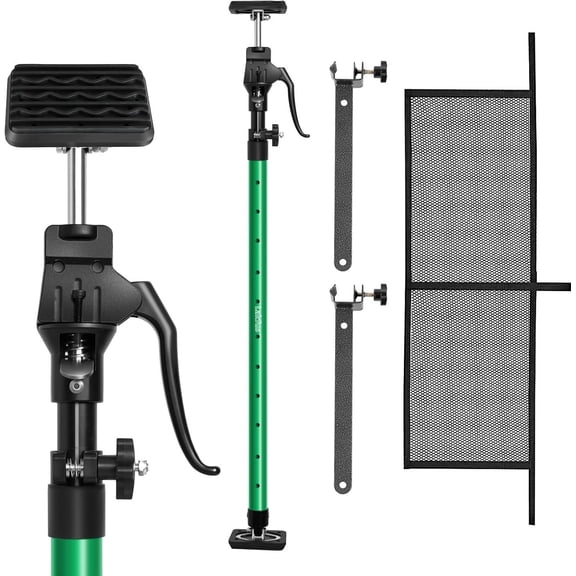 Heavy Duty Adjustable Cargo Bar for Pickup Bed 40-79", Non-Slip Bed Divider Load Bar with Net, 220LB Cargo Organizer for F150, Chevy Silverado, RAM 1500, SUV & Van