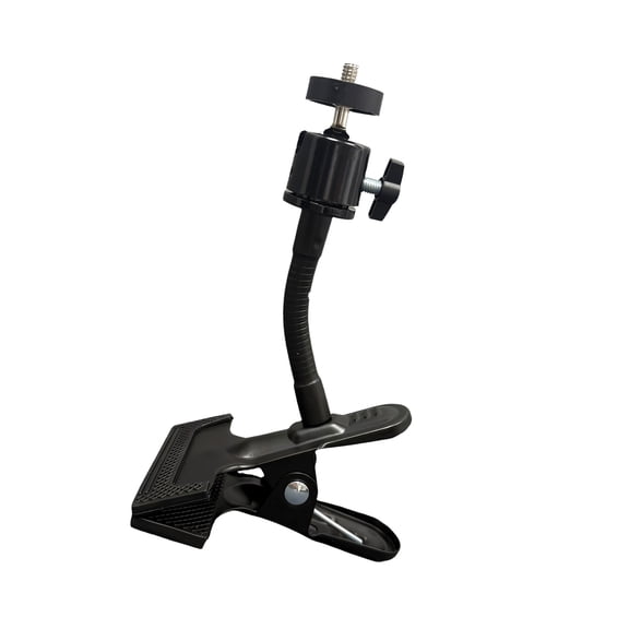 Heavy Duty Adjustable Clamp With Thread 1/4Inch For Monitors Cameras Smartphones Flexible Arm Lengths