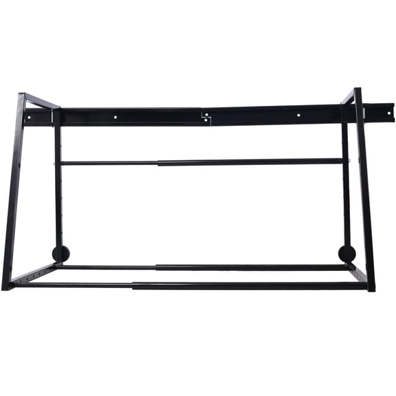 Heavy Duty Adjustable Garage Wall Multi-Tire Rack Storage, Black,