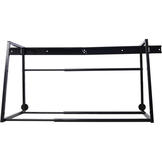 Heavy Duty Adjustable Garage Wall MultiTire Rack Storage, Black