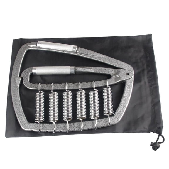 Heavy Duty Adjustable Hand Grip Strengthener - 200-1200lbs Metal Forearm Exerciser, 304 Stainless Steel Parallel Crusher with 6 Springs