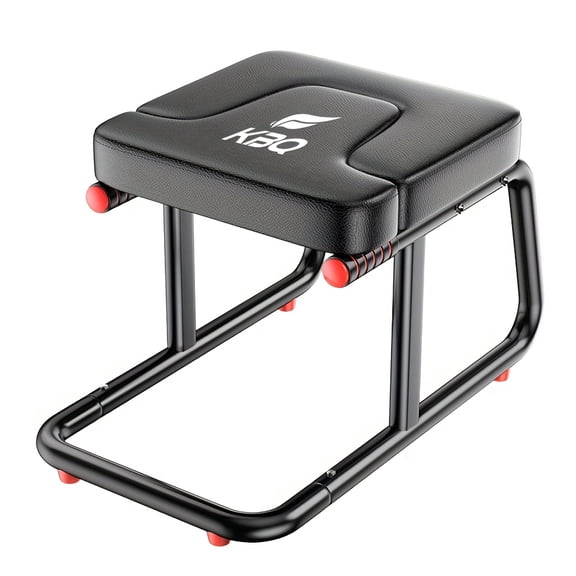 Heavy-Duty Adjustable Inversion Stool with Backrest, Inversion Table-Like Design for Spinal Decompression and Home Gym Training, Fitness Equipment for Core and Flexibility