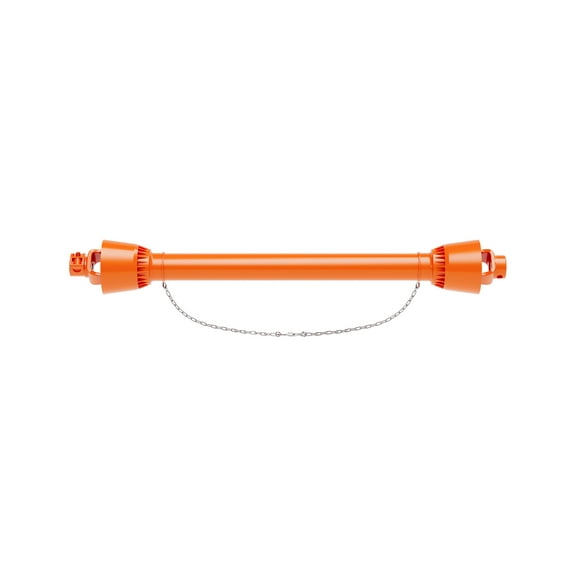 Heavy-Duty Adjustable PTO Drive Shaft for Tractor - Series 4 Driveline - 1-3/8" 6-Guide rail Round End - Compatible with Brush Hog, Finish Mower, Rotary Cutter - Durable Extension Link
