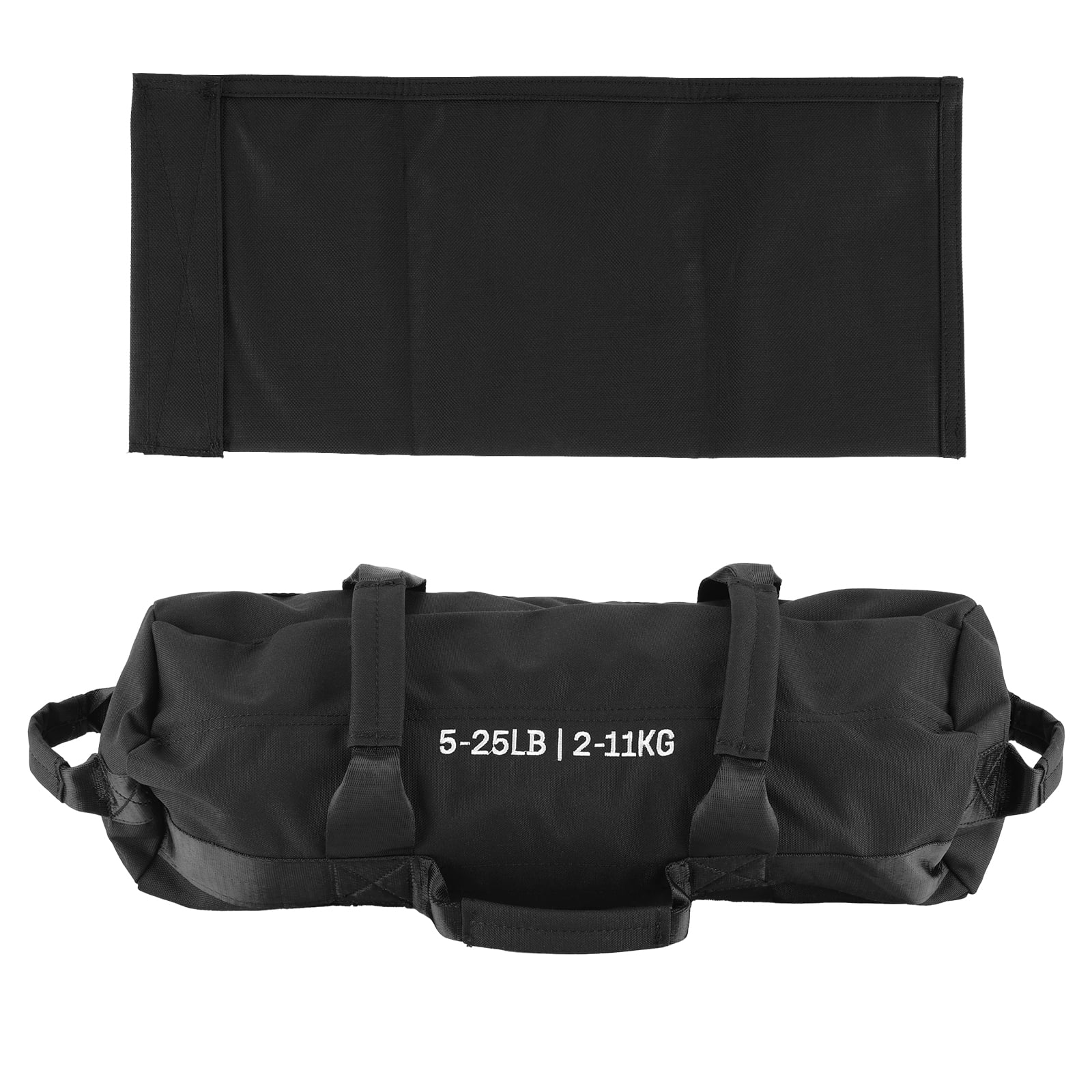 Heavy Duty Adjustable Sandbag, Unfilled Weight Bag with Multi Handles, Durable Workout Power Bag for Strength Training, Cross Training and Home Gym Fitness Exercise
