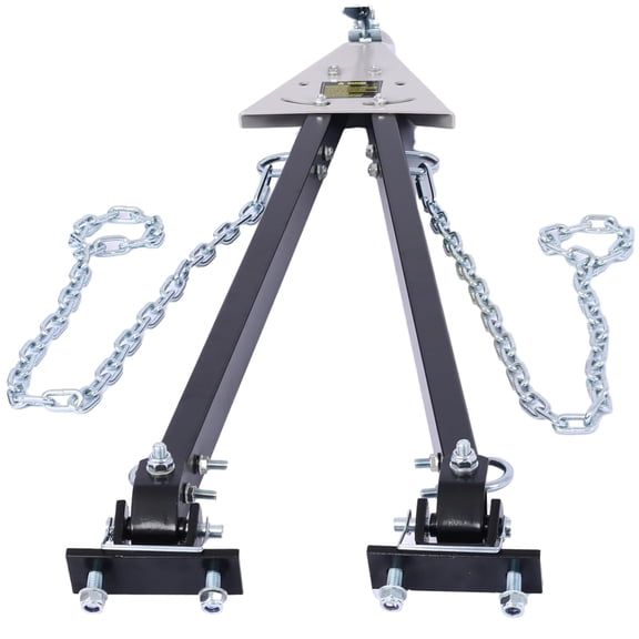 Heavy-Duty Adjustable Tow Bar – 5000 lbs Capacity – Global Steel A-Frame Bumper Mount – 2-Inch Ball Coupler & Safety Chains – Easy Install for Jeeps, Trucks, SUVs, RVs, Boats, Trailers