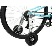 Heavy Duty Adjustable Training Wheel, Fits 20 to 28 Inches Bicycles, Perfect for Learning & Balance Support, Bike Learning Aid, Supports up to 200 lbs | Sturdy Bicycle Stabilizer Grey