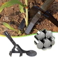 thumbnail image 1 of Heavy Duty Adjustable Weed Puller Tool | High-Carbon Steel Garden & Farm Hand Tool for Corn, Soybeans & Tree Roots | 2 Sizes Available, 1 of 5
