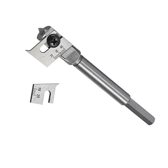 Heavy Duty Adjustable Woodworking Drill Bits Set High Carbon Steel Spades Bit Suitable for All Type 15-45mm/22-75mm