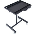 thumbnail image 1 of Heavy-Duty Adjustable Work Table with Drawer & Wheels, Mechanic Tray,Mobile Rolling Tool Table 2.5" Swivel Casters, 220 Pound Capacity, 1 of 30