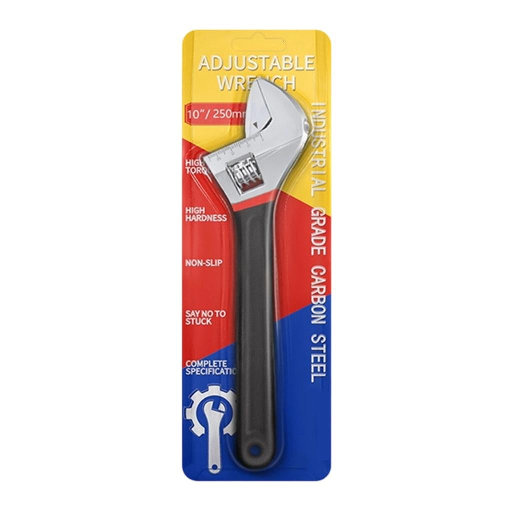Heavy Duty Adjustable Wrench Engineered for Strong Clamping Force via Reinforced Torques Suitable for Industrial Mechani