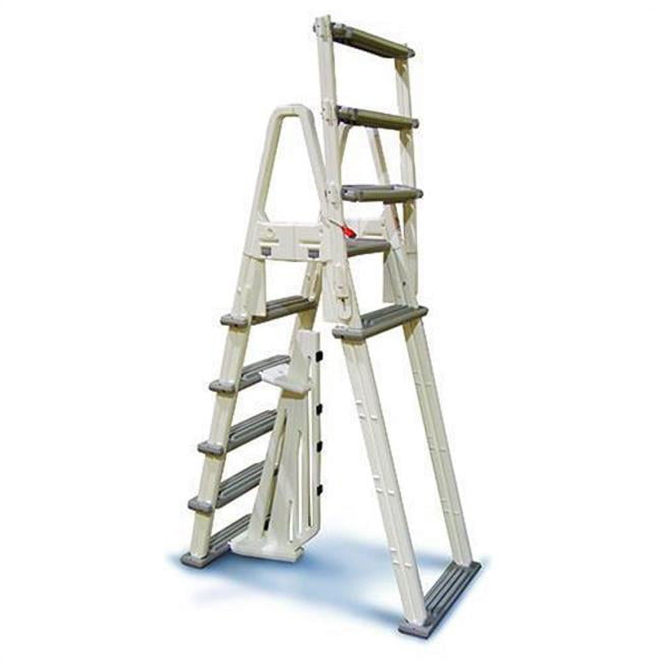 Heavy Duty Aframe Ladder, Beige & Grey - Walmart.com