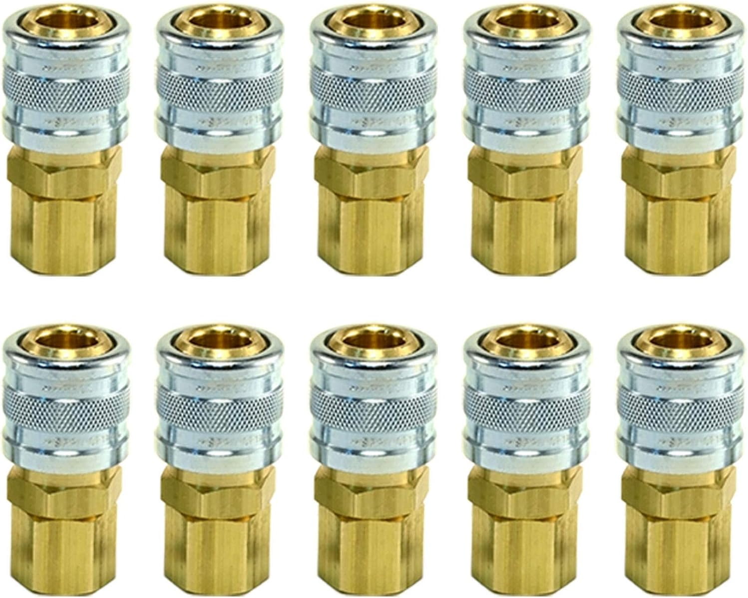 Heavy Duty Air Fittings, Industrial Air Coupler & Plug kit, Quick