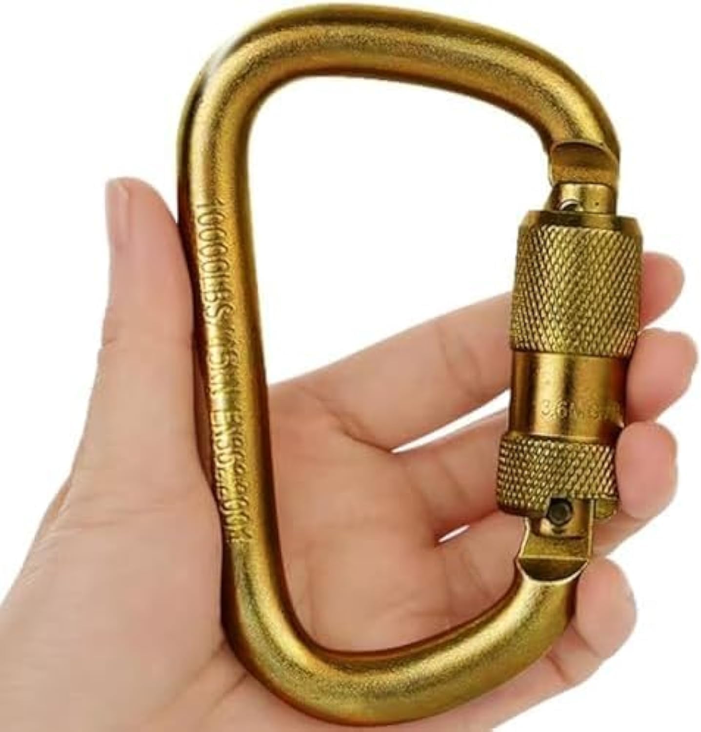 HANDLE WITH CARE CARABINER GOLD カラビナ 金 Carabiners in Rope and Chain Accessories | Gold - Walmart.com