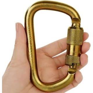 HANDLE WITH CARE CARABINER GOLD カラビナ 金 HANDLE WITH CARE CARABINER GOLD カラビナ 金