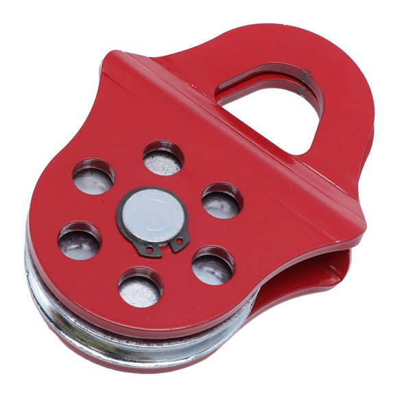 Heavy Duty Alloy Steel Winch Snatch Block High Load Bearing Towing Pulley Large Area Sliding For Industrial Recovery Off-Road Lifting Towing Applications