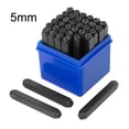 thumbnail image 1 of Heavy Duty Alphabet and Number Steel Stamp Punching Punch Kit 36pcs Set, 5mm Steel Punch Set for Carving and Stamping Projects, 1 of 7