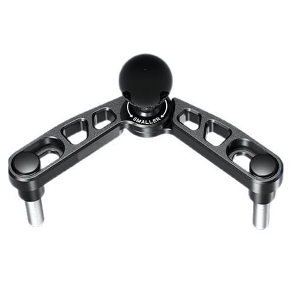 Heavy Duty Aluminum Adjustable 25mm Base Mount Suitable For Motorcycle Fork Stem Device Holder Accessory