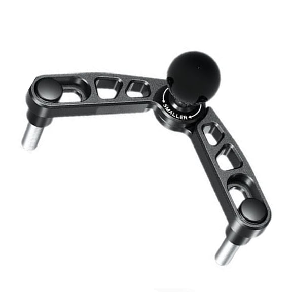 Heavy Duty Aluminum Adjustable 25mm Base Mount Suitable For Motorcycle Fork Stem Device Holder Accessory