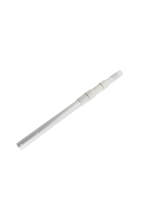 Heavy Duty Aluminum Alloy Telescopic Pool Pole 47.2 inches / 120 cm Adjustable Swim Pool Cleaner Rod and Net Handle Grip
