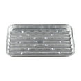 thumbnail image 1 of Heavy Duty Aluminum Baking Tray for Oven Disposable Foil Cooking Pans for Outdoor Grilling and Baking Ideal for Food Preparation & BBQ Events 5PCS, 1 of 8