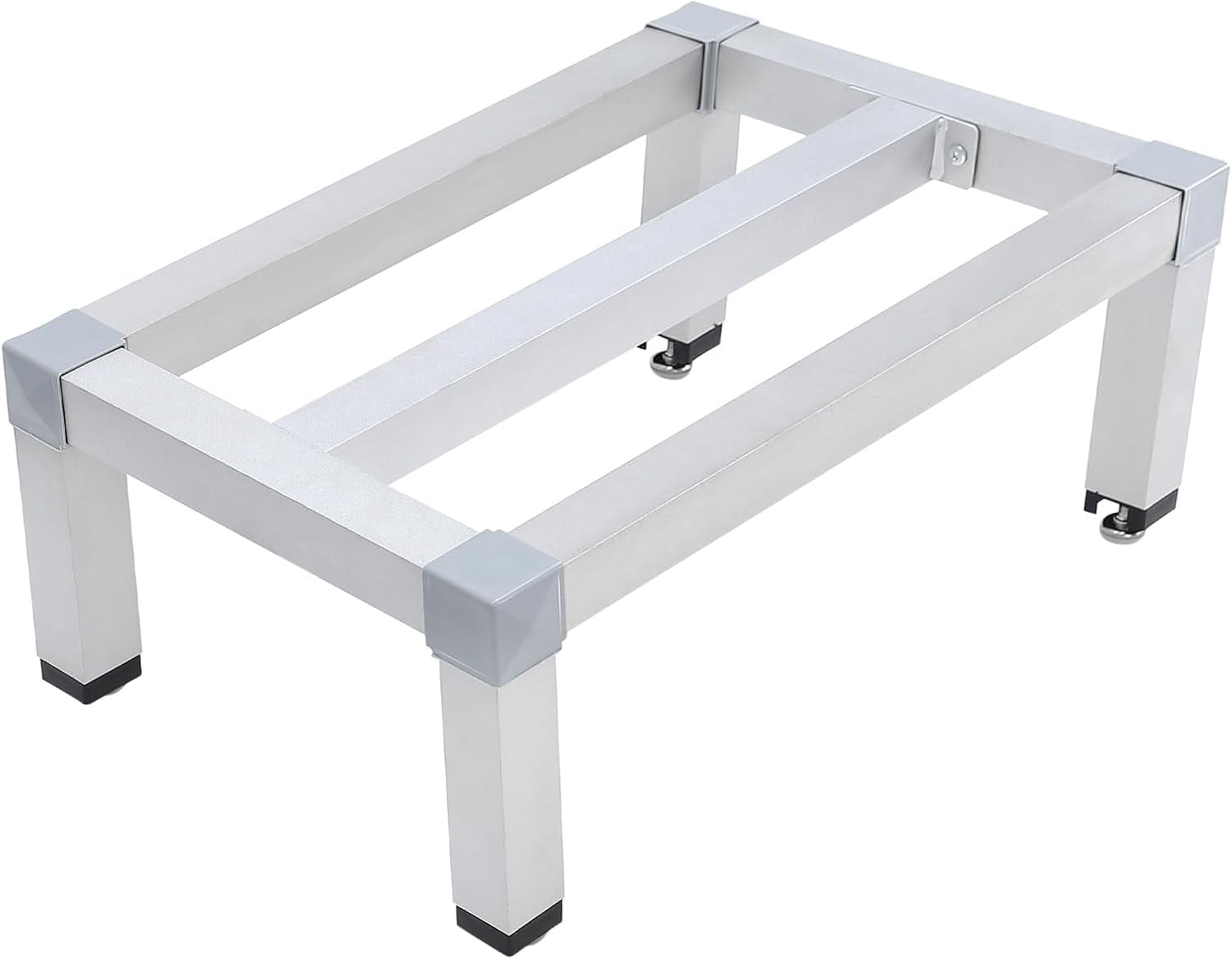 Restaurant Grade Racks Heavy Duty Aluminum Dunnage Rack for Off-Floor Storage – 1000 lb ...