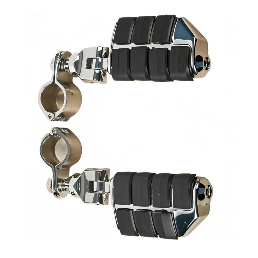 Heavy Duty Aluminum Foldable Foot Pegs Adjustable Angles Anti Slip ...
