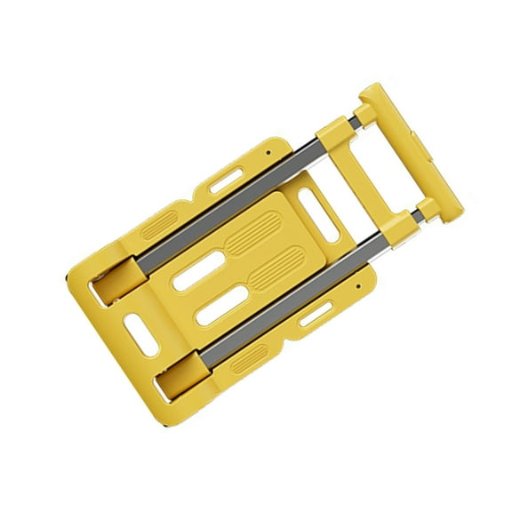 Heavy Duty Aluminum Hand Truck Small Folding Cart Garden Trolley for Airport Travel Outdoor Moving with Shockproof Wheel