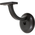 thumbnail image 1 of Heavy-Duty Aluminum Handrail Bracket with 2-1/8" Round Base, Oil-Rubbed Bronze by Stone Harbor Hardware, 1 of 7