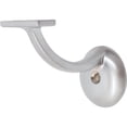 thumbnail image 1 of Heavy-Duty Aluminum Handrail Bracket with 2-1/8" Round Base, Satin Chrome by Stone Harbor Hardware, 1 of 3