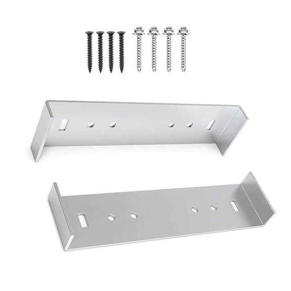 Heavy Duty Aluminum Mailbox Mounting Support Bracket Holder Stand for Homes Use Rustresistant Easy Installation
